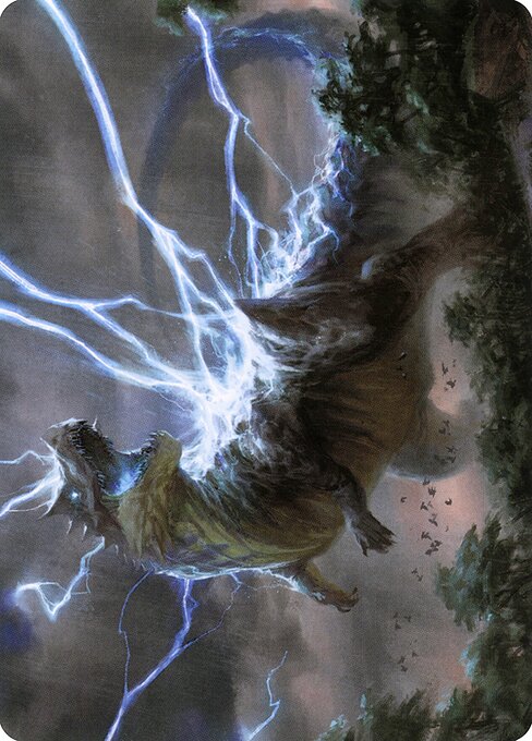 Thrasta, Tempest's Roar // Thrasta, Tempest's Roar from Modern Horizons 2 Art Series