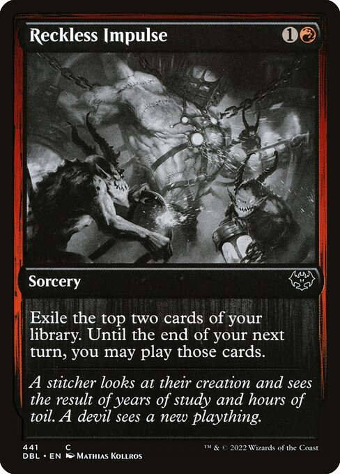 Reckless Impulse from Innistrad: Double Feature
