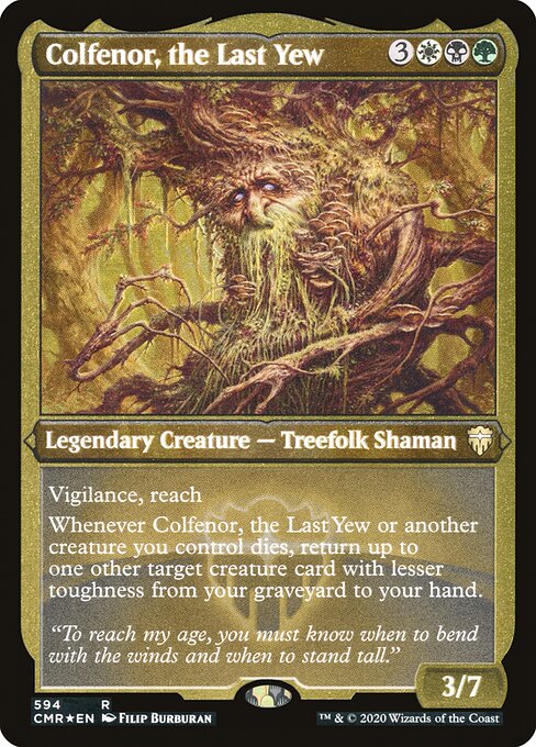 Colfenor, the Last Yew from Commander Legends