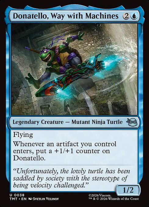 Donatello, Way with Machines from Teenage Mutant Ninja Turtles