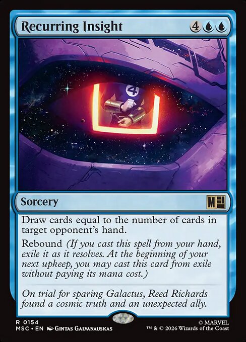Recurring Insight from Marvel Super Heroes Commander