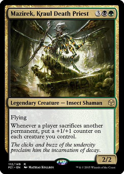 Mazirek, Kraul Death Priest from Legendary Cube Prize Pack