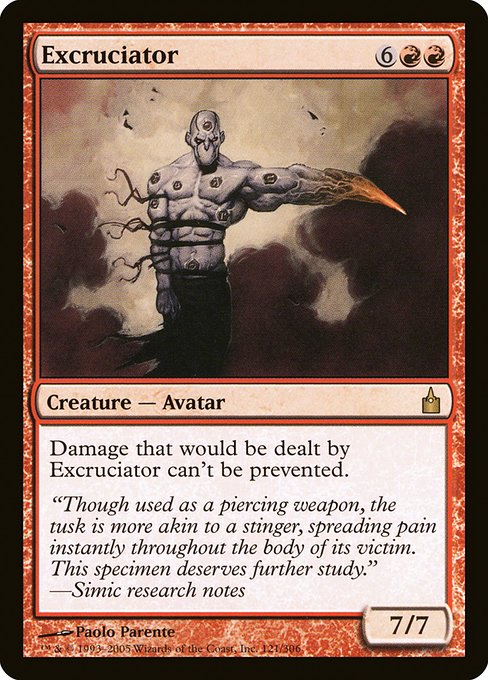 Excruciator highlighted card art