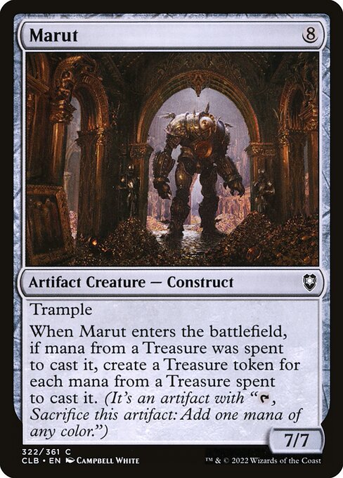 Marut highlighted card art