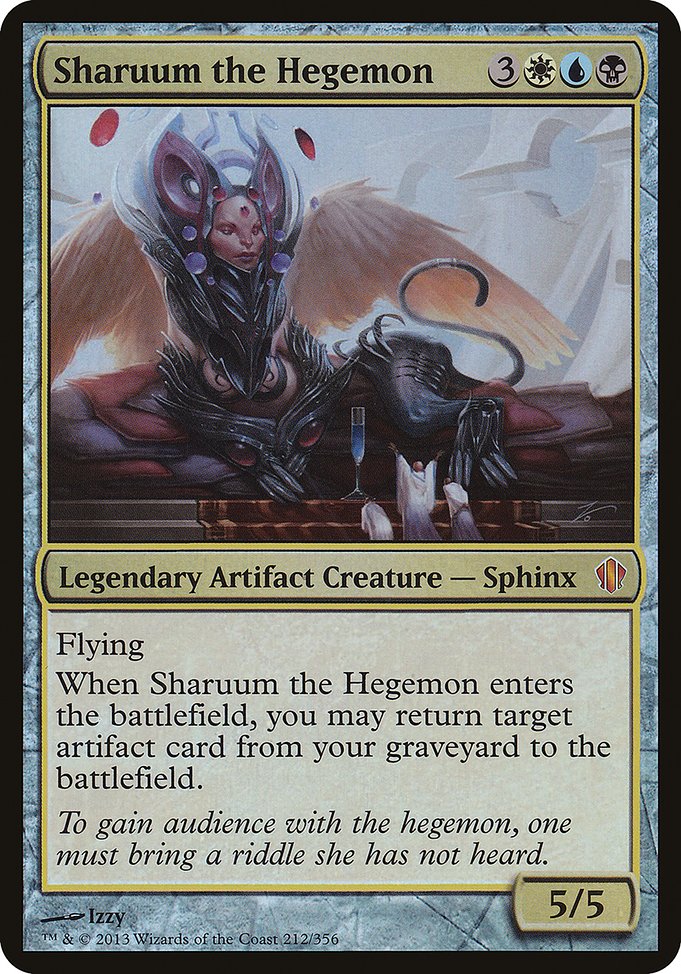 Sharuum the Hegemon from Commander 2013 Oversized