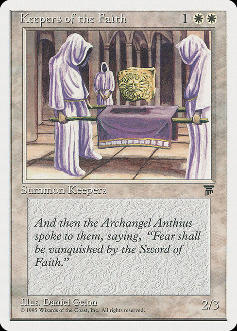 Keepers of the Faith highlighted card art