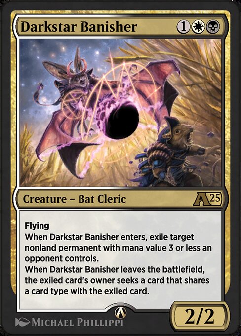 Darkstar Banisher highlighted card art