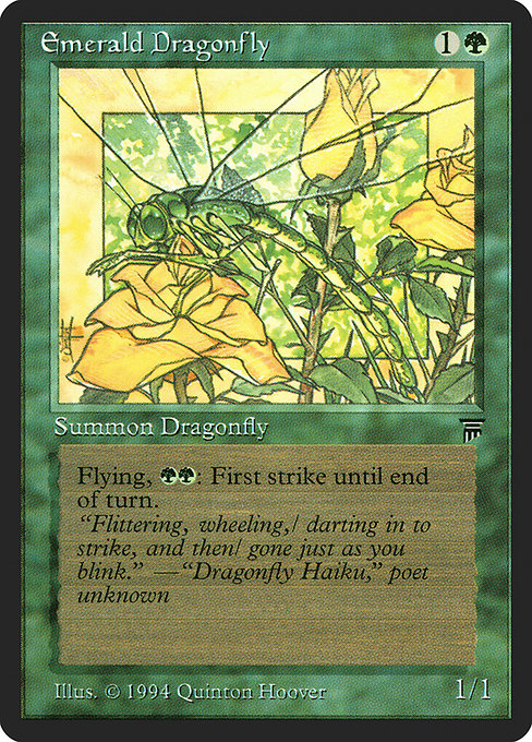 Emerald Dragonfly from Legends