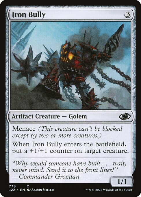 Iron Bully highlighted card art