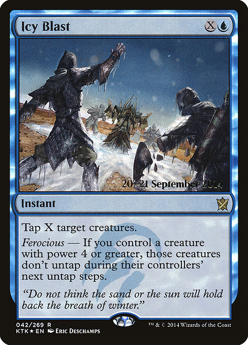 Icy Blast highlighted card art