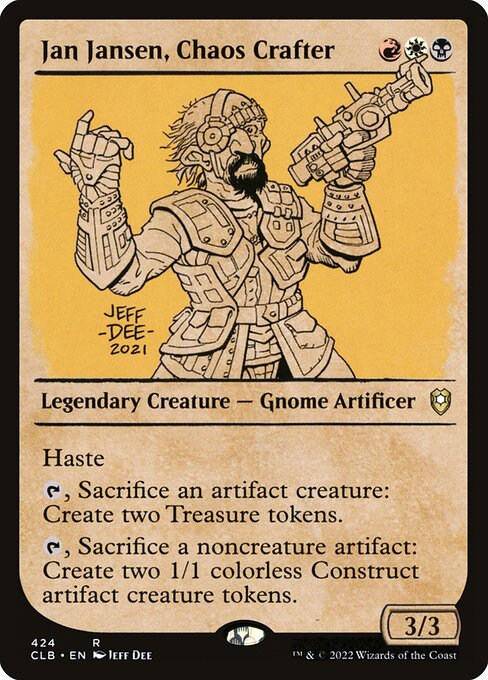 Jan Jansen, Chaos Crafter from Commander Legends: Battle for Baldur's Gate