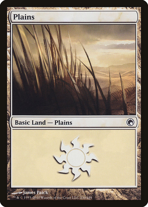Plains from Scars of Mirrodin