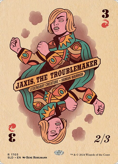 Jaxis, the Troublemaker highlighted card art