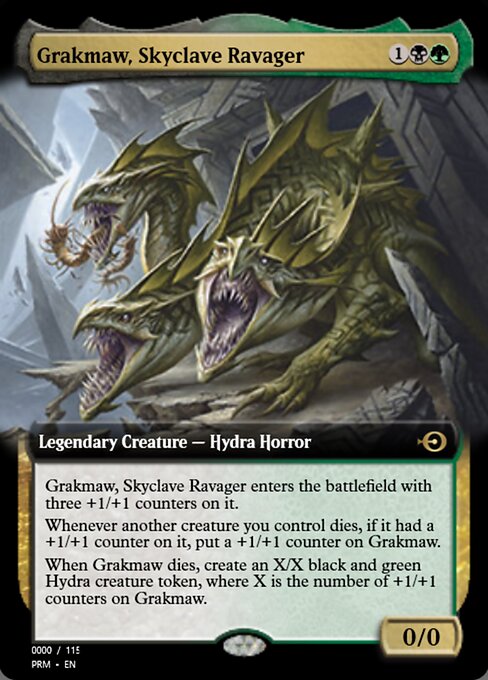 Grakmaw, Skyclave Ravager highlighted card art