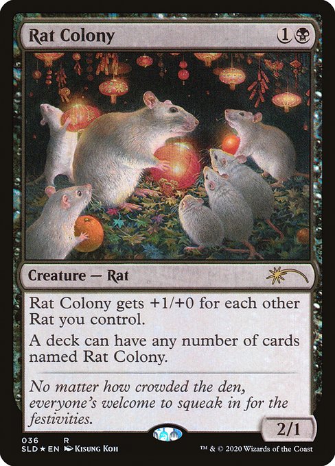 Rat Colony from Secret Lair Drop