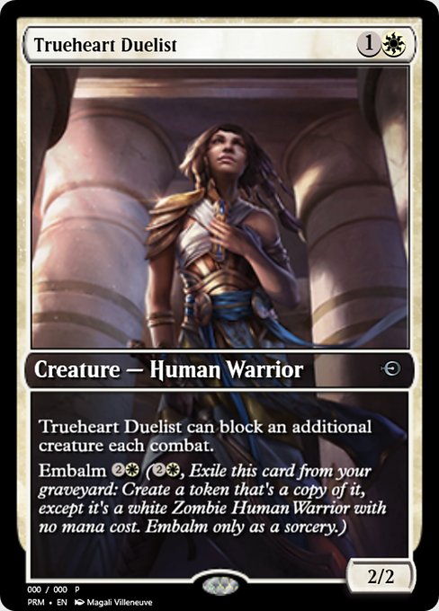 Trueheart Duelist highlighted card art