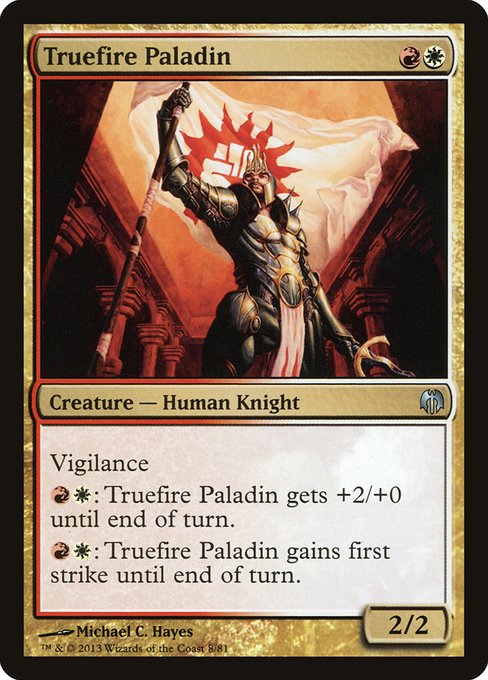 Truefire Paladin highlighted card art
