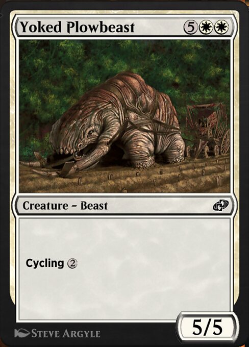 Yoked Plowbeast highlighted card art