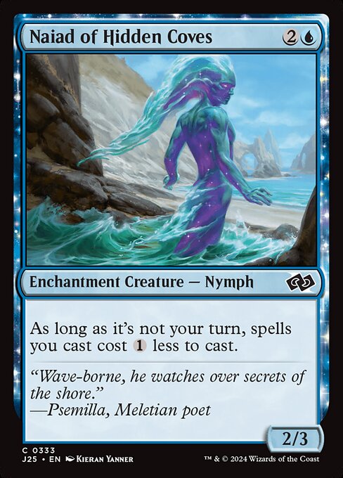 Naiad of Hidden Coves highlighted card art
