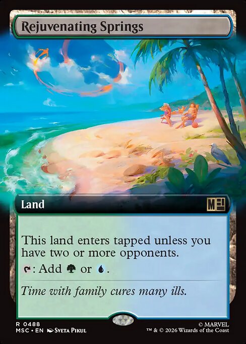 Rejuvenating Springs from Marvel Super Heroes Commander