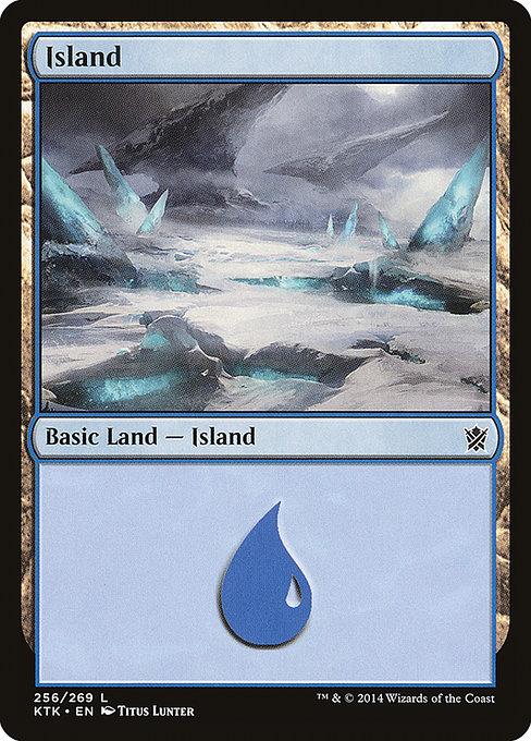 Island from Khans of Tarkir