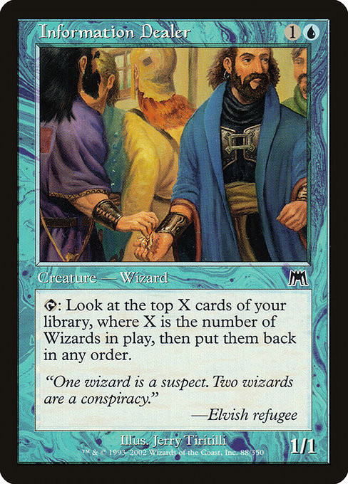Information Dealer highlighted card art