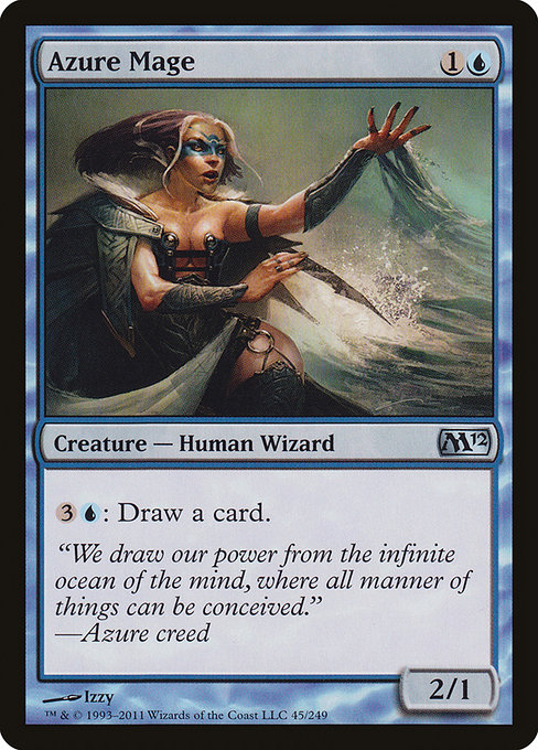 Azure Mage from Magic 2012