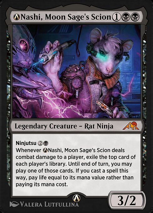 A-Nashi, Moon Sage's Scion highlighted card art