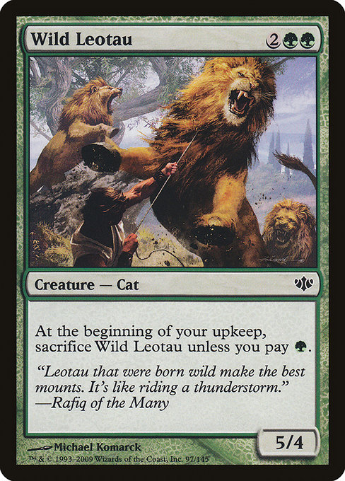 Wild Leotau highlighted card art