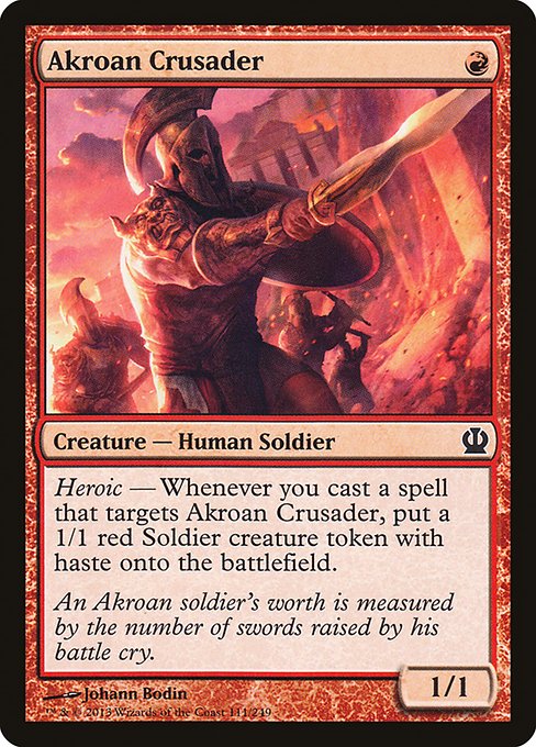 Akroan Crusader from Theros