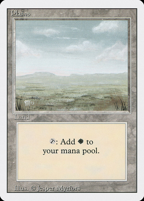 Plains from Revised Edition