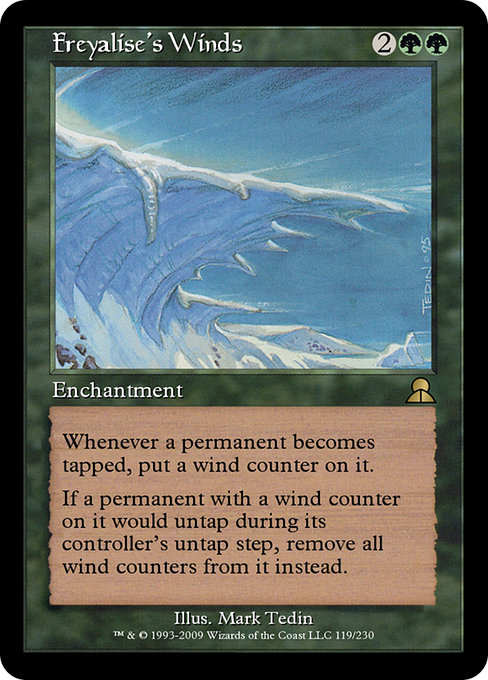 Freyalise's Winds highlighted card art