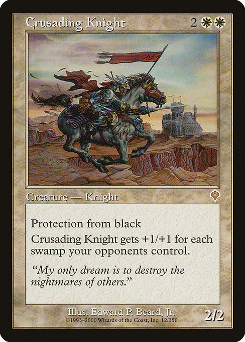 Crusading Knight highlighted card art