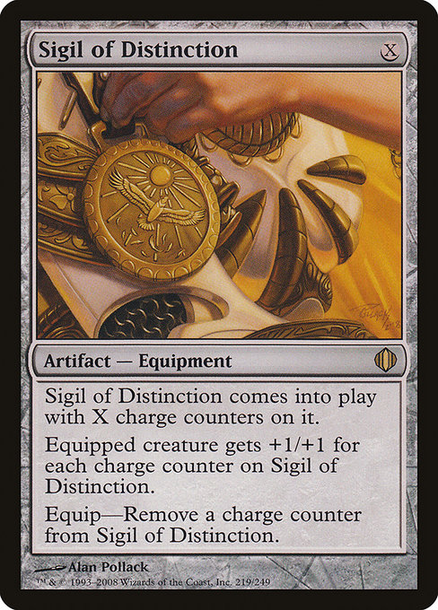 Sigil of Distinction highlighted card art