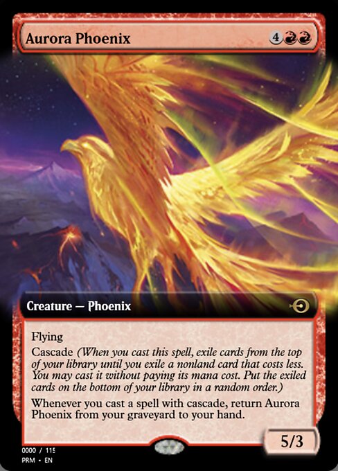 Aurora Phoenix from Magic Online Promos