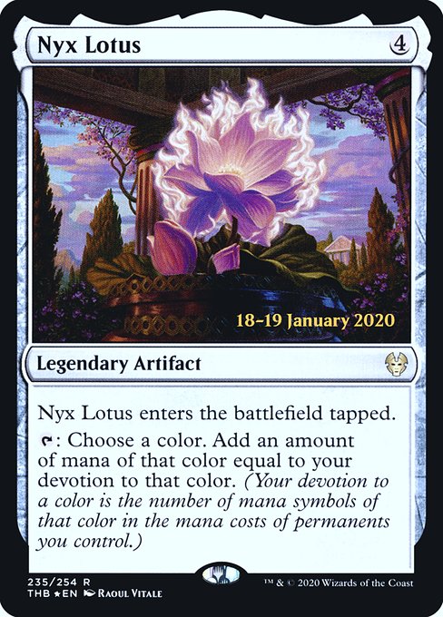Nyx Lotus from Theros Beyond Death Promos