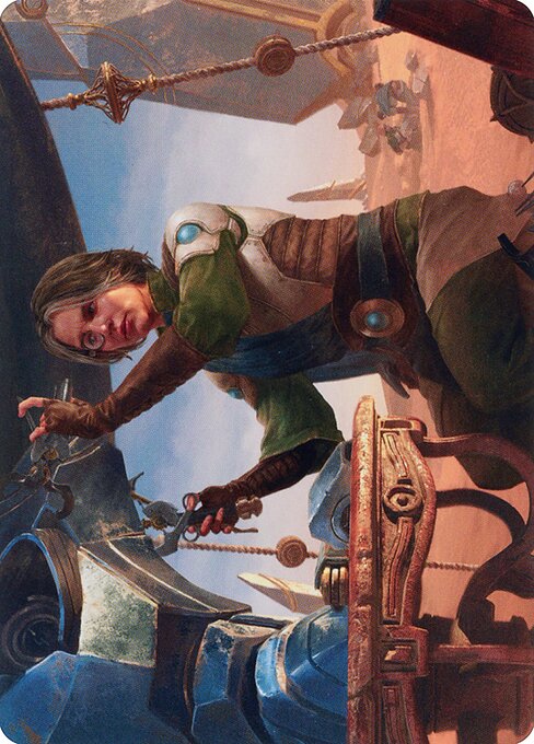 Tocasia, Dig Site Mentor // Tocasia, Dig Site Mentor highlighted card art