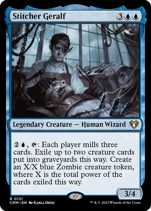 Stitcher Geralf highlighted card art