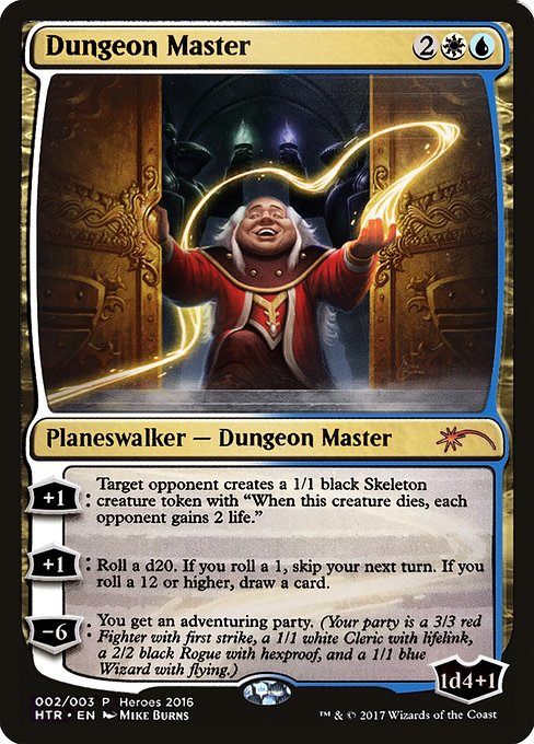 Dungeon Master highlighted card art
