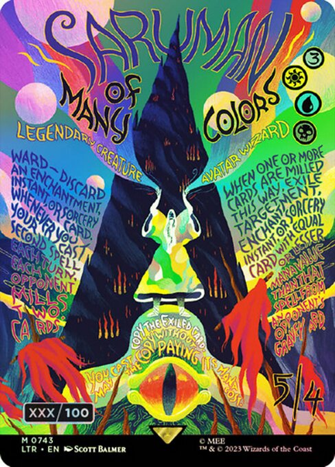 Saruman of Many Colors from The Lord of the Rings: Tales of Middle-earth