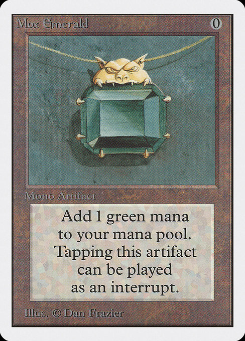 Mox Emerald from Unlimited Edition