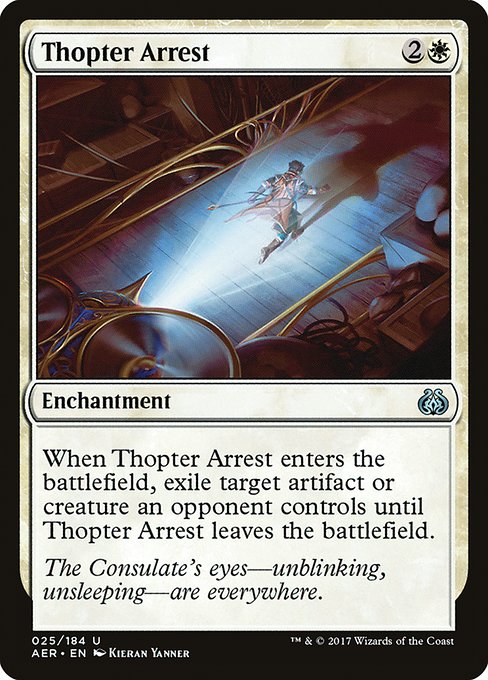 Thopter Arrest from Aether Revolt