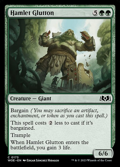 Hamlet Glutton highlighted card art