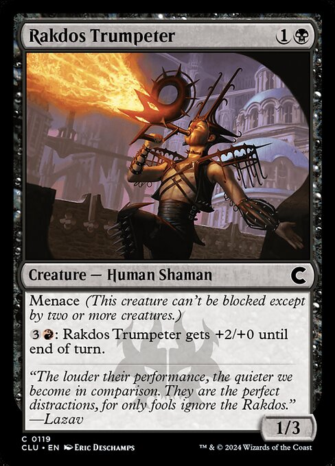 Rakdos Trumpeter highlighted card art