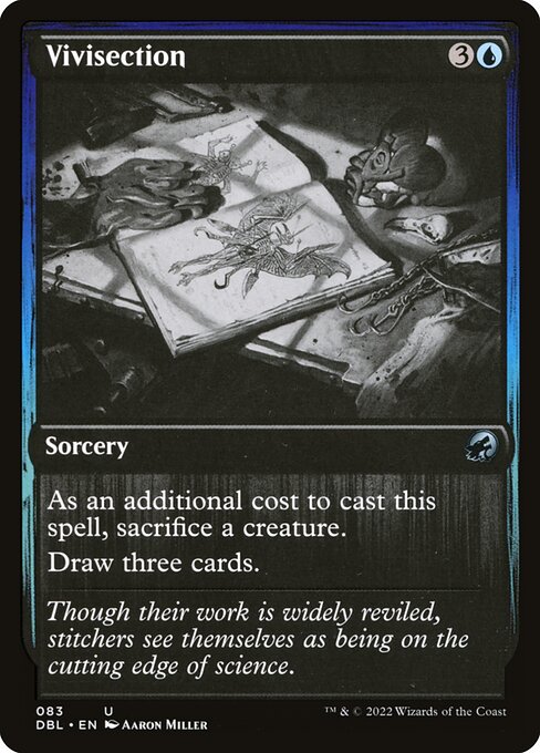 Vivisection highlighted card art