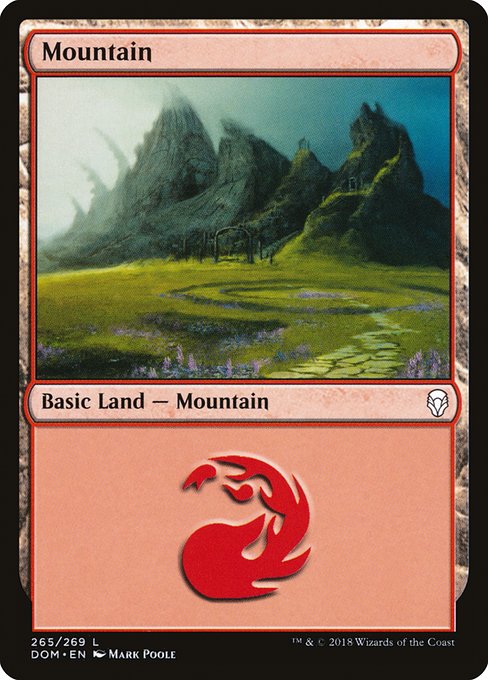 Mountain from Dominaria