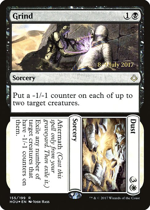 Grind // Dust from Hour of Devastation Promos