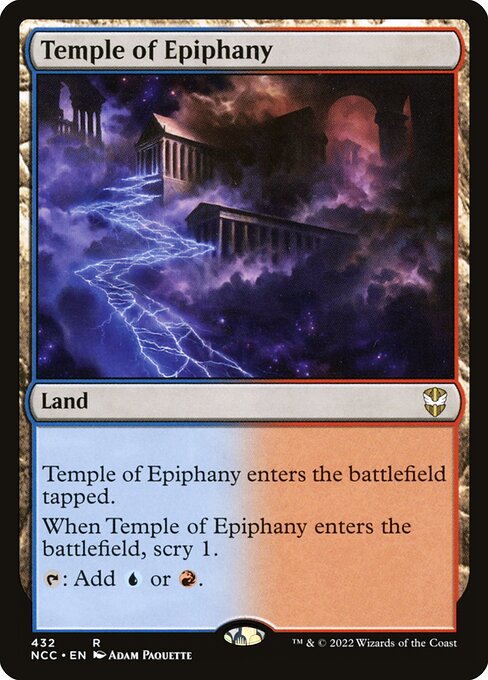 Temple of Epiphany from New Capenna Commander