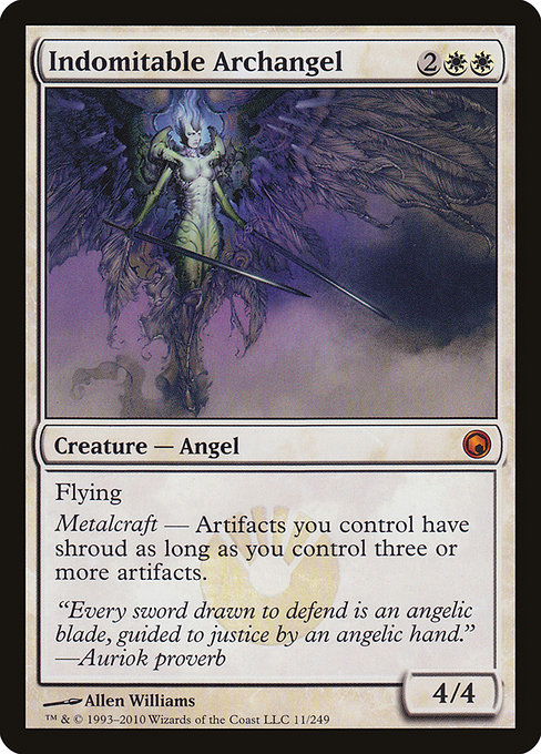 Indomitable Archangel from Scars of Mirrodin