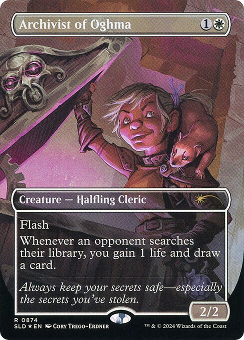 Archivist of Oghma highlighted card art
